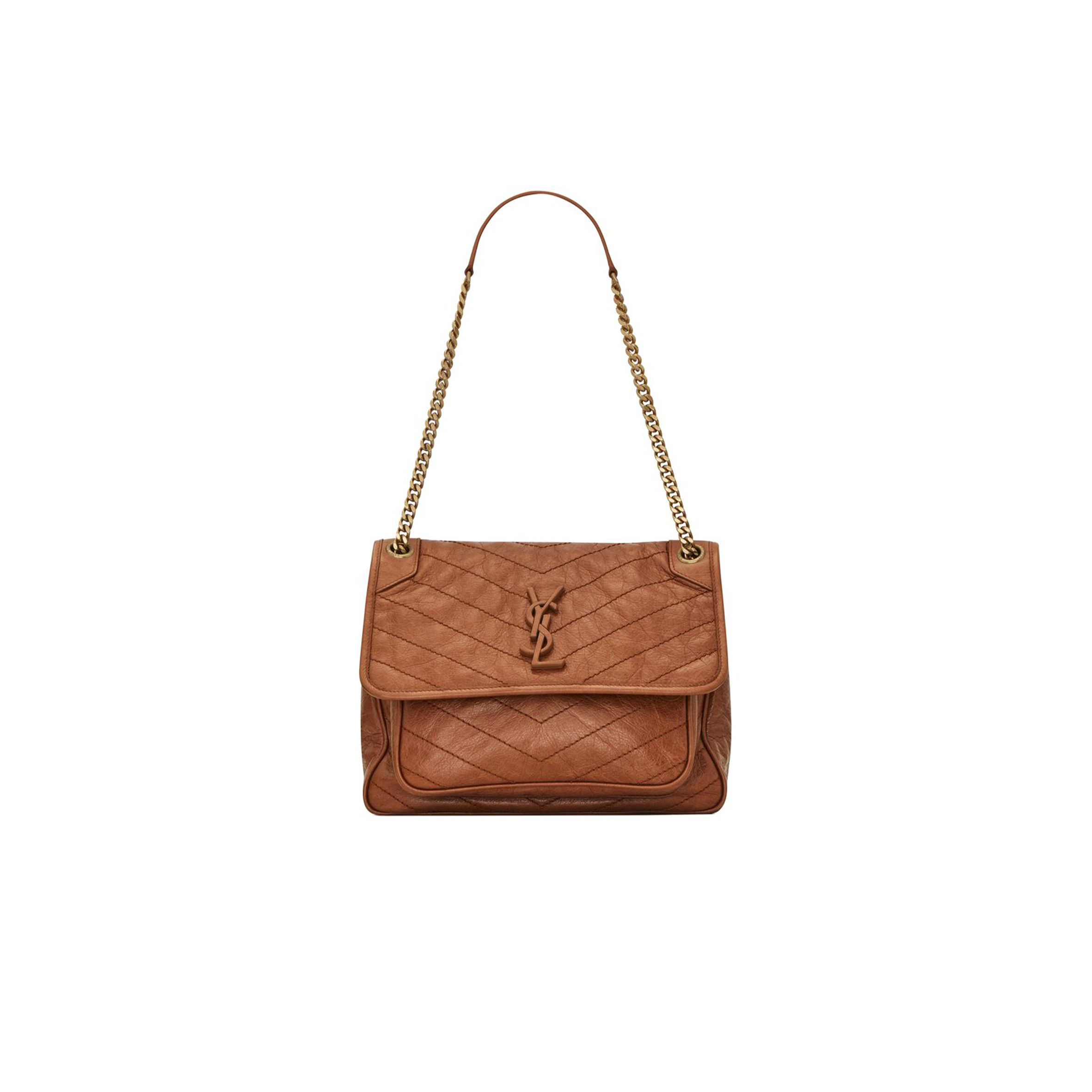 YSL NIKI MEDIUM IN VINTAGE LEATHER 6331581YG072522 (28*20*8.5cm) YSL NIKI MEDIUM IN VINTAGE LEATHER 6331581YG072522 (28*20*8.5cm)
